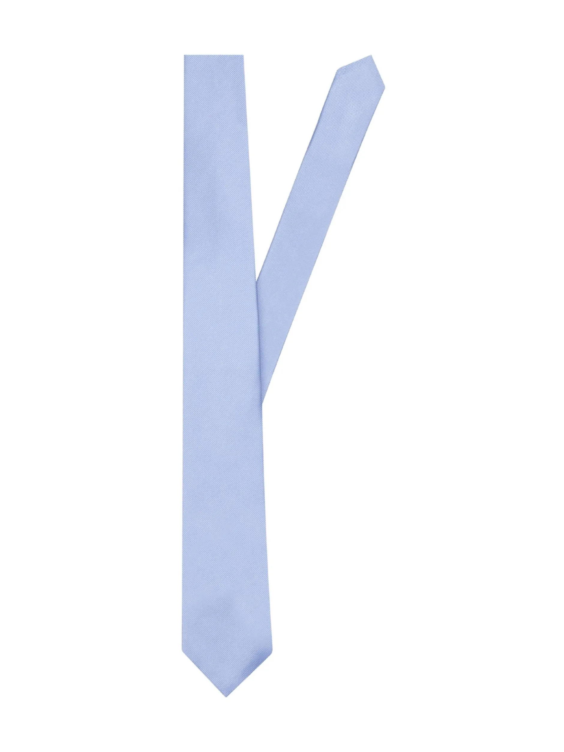 Seidensticker Herren Krawatte - Breit (7cm) Fit in blau