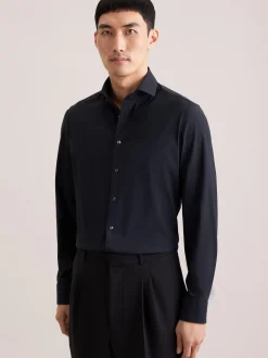 Seidensticker Herren Performance-Hemd - Slim Fit in schwarz