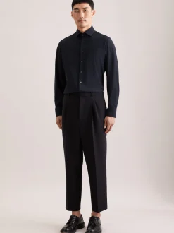 Seidensticker Herren Performance-Hemd - Slim Fit in schwarz