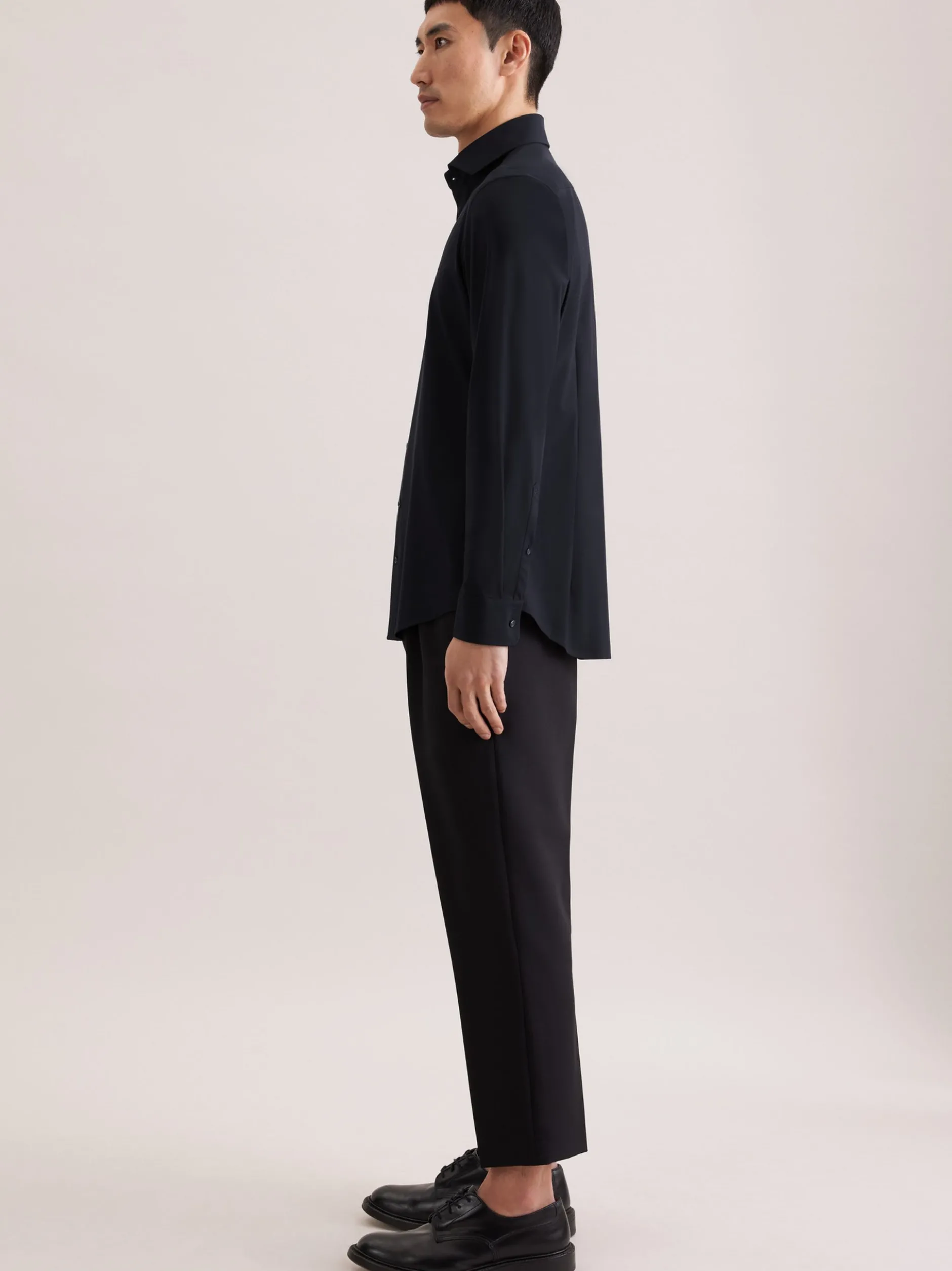 Seidensticker Herren Performance-Hemd - Slim Fit in schwarz