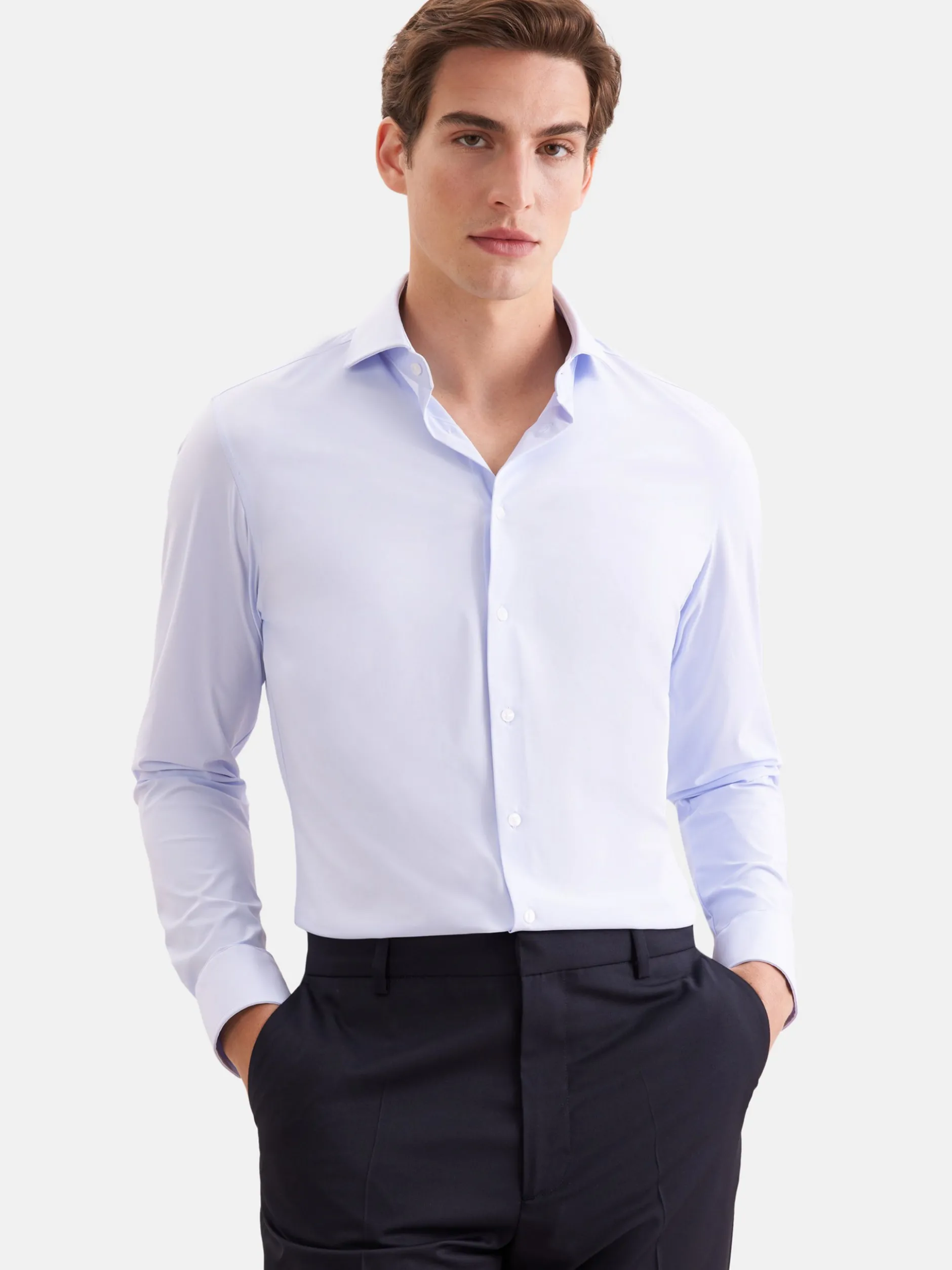 Seidensticker Herren Performance-Hemd - X-Slim Fit in hellblau