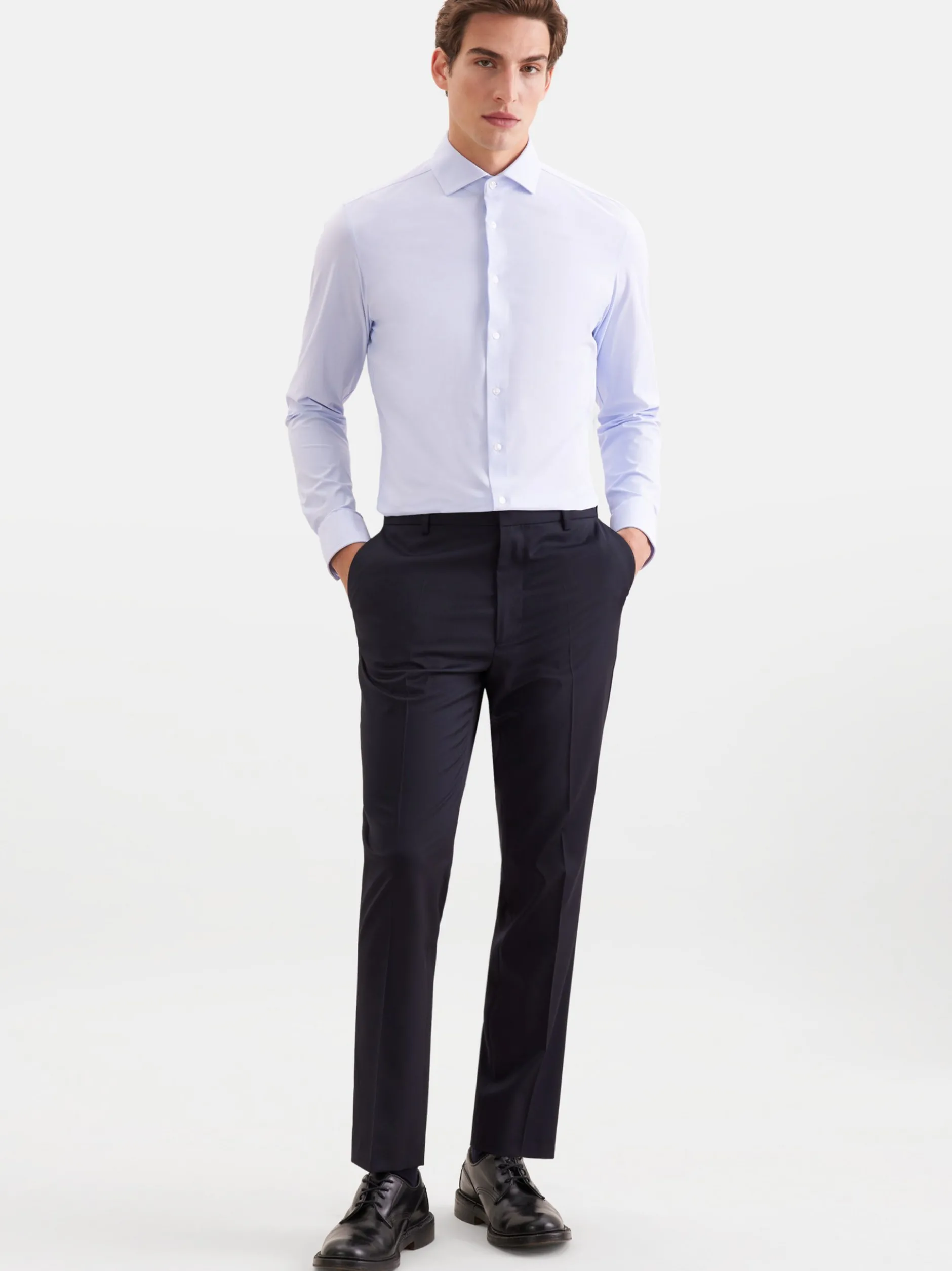 Seidensticker Herren Performance-Hemd - X-Slim Fit in hellblau
