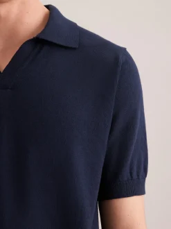 Seidensticker Herren Polo - Regular Fit in blau
