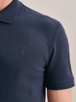 Seidensticker Herren Polo - Slim Fit in blau
