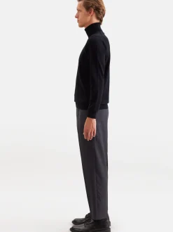 Seidensticker Herren Pullover - Regular Fit in schwarz