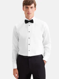 Seidensticker Herren Smokinghemd - Shaped Fit in weiß
