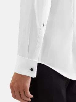 Seidensticker Herren Smokinghemd - Shaped Fit in weiß