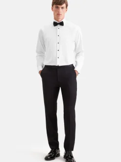 Seidensticker Herren Smokinghemd - Shaped Fit in weiß