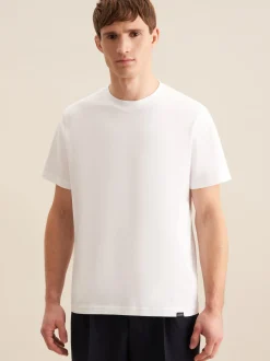 Seidensticker Herren T-Shirt - Regular Fit in weiß