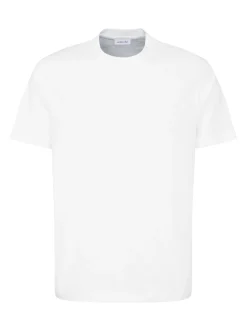 Seidensticker Herren T-Shirt - Regular Fit in weiß