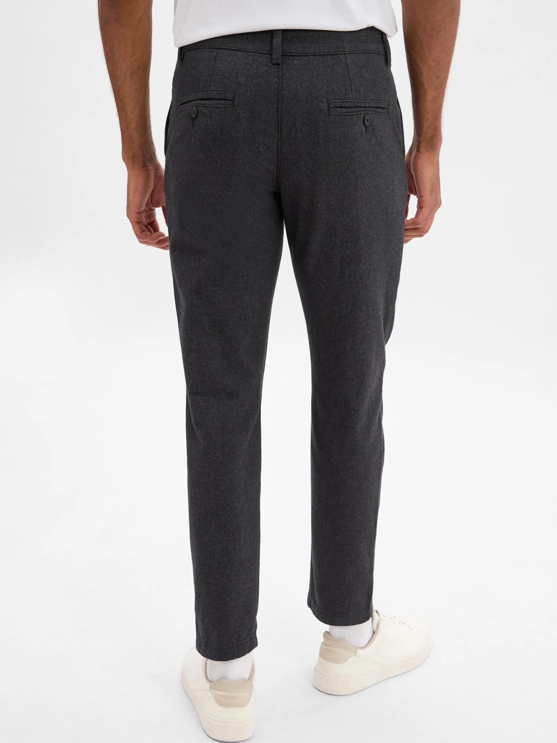 Selected Herren Chino - SHL175-Slim Miles in anthrazit