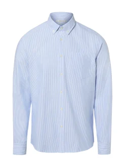 Selected Herren Freizeithemd - SLHregrick in blau weiß