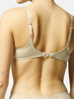 Simone Perele Damen Bügel BH - Caresse in beige