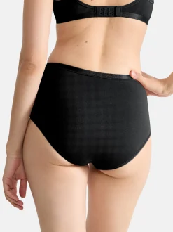 sloggi Damen High Waist Panty - 9er Pack GO Daily Cotton in schwarz