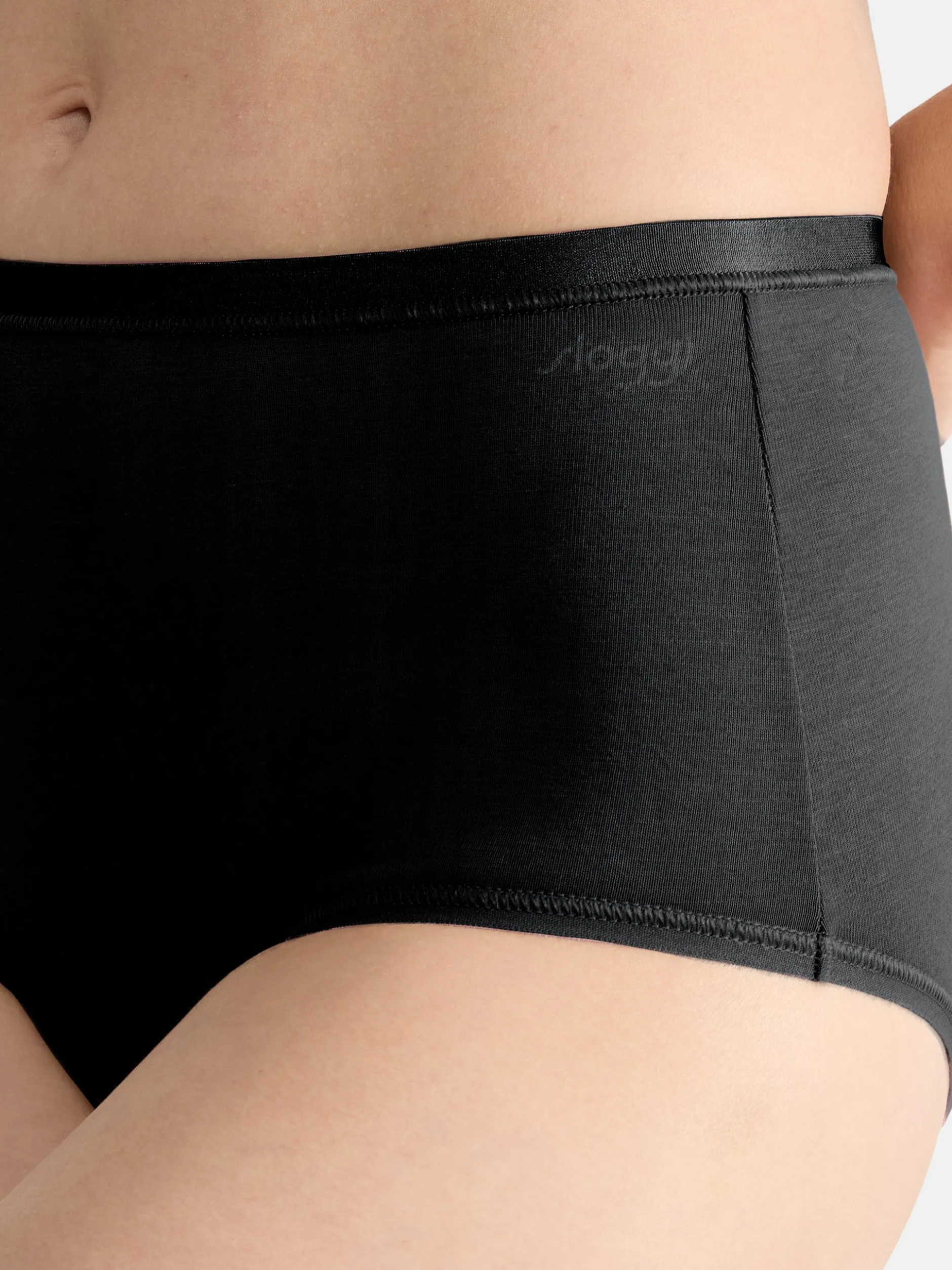 sloggi Damen High Waist Panty - 9er Pack GO Daily Cotton in schwarz