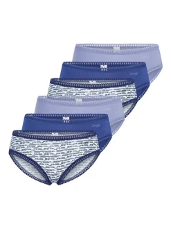 sloggi Damen Hipster - 6er Pack GO Crush in blau