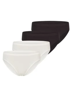 sloggi Damen Hipster - 4er Pack GO Sense in schwarz
