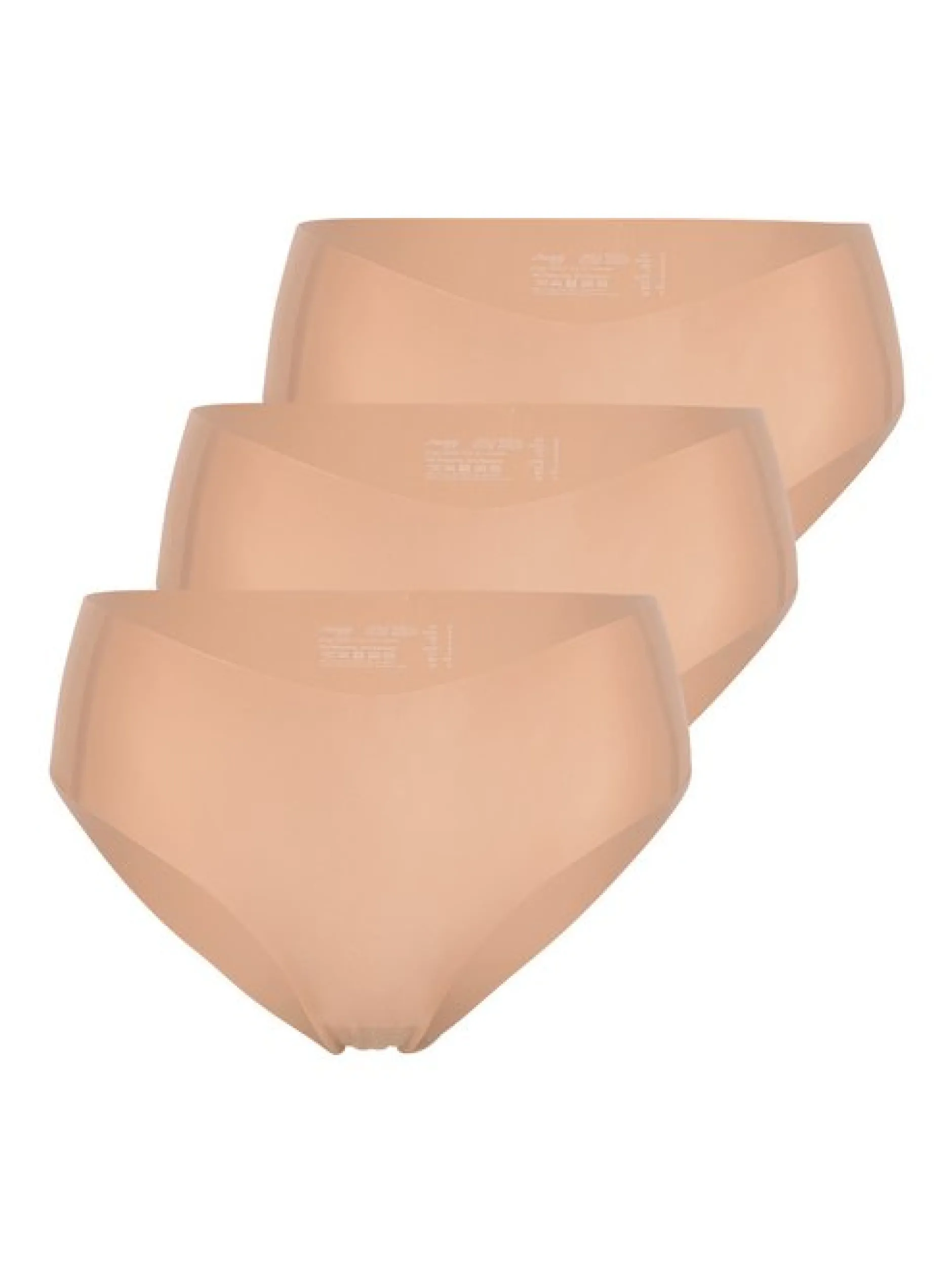 sloggi Damen Hipster - 3er Pack ZERO Feel 2.0 in beige