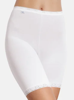 sloggi Damen Long Slip - 3er Pack Basic+ in weiß