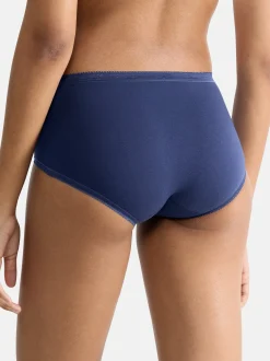 sloggi Damen Midi Slip - 3er Pack Basic+ in blau