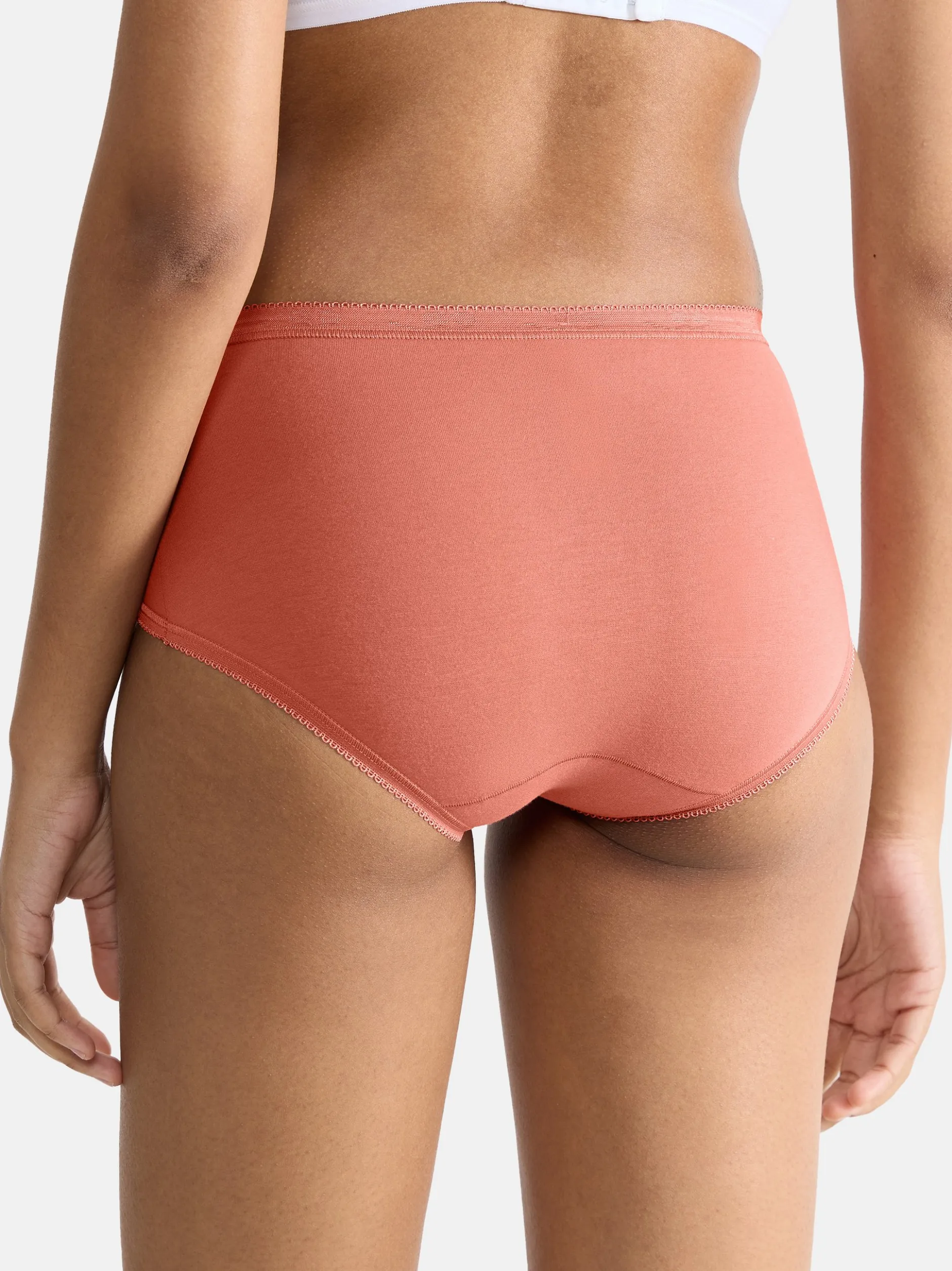 sloggi Damen Midi Slip - 6er Pack Basic+ in orange