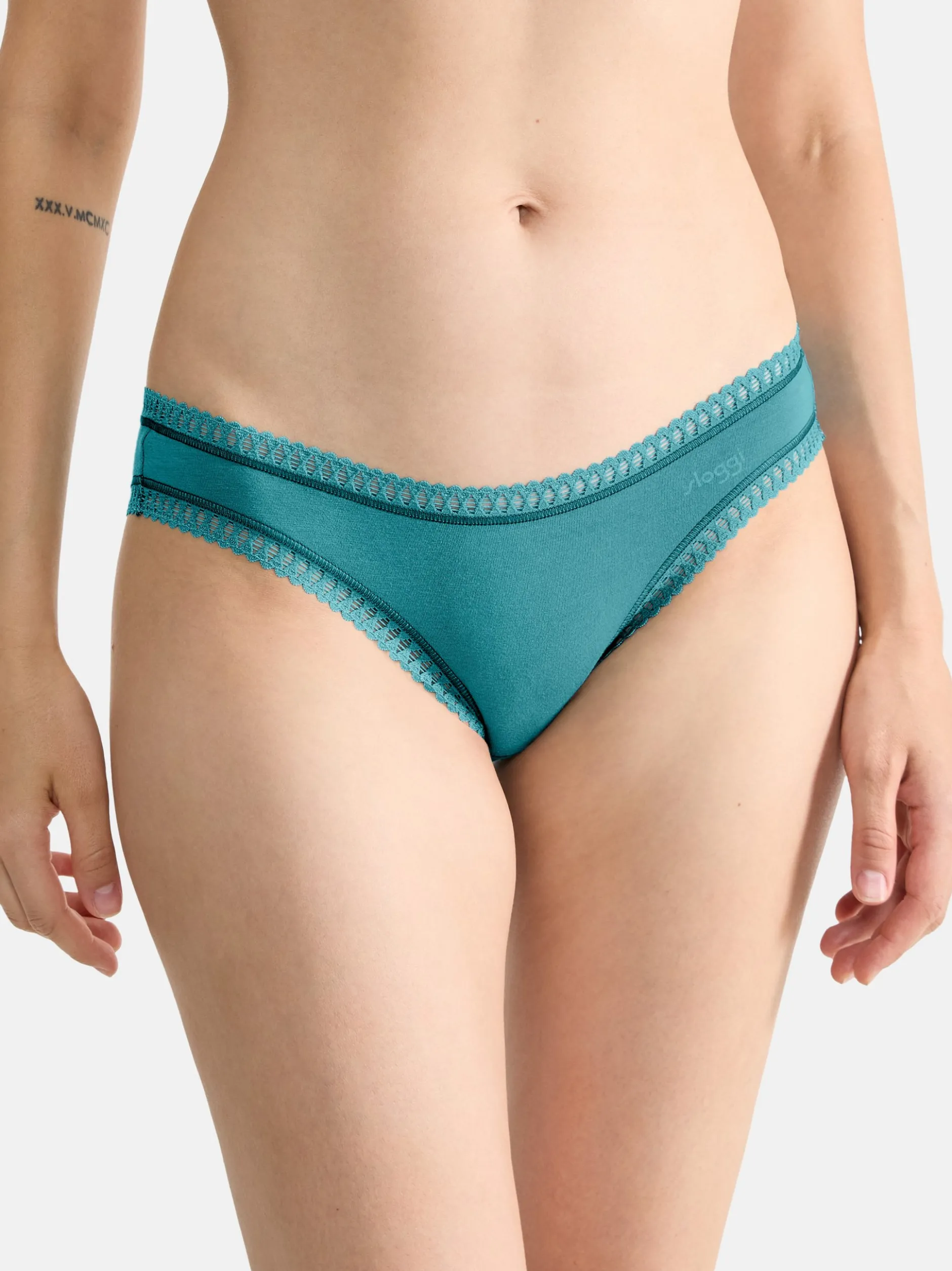 sloggi Damen Mini Slip - 3er Pack GO Crush in grün
