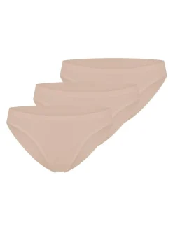 sloggi Damen Mini Slip - 3er Pack GO Daily Cotton in beige