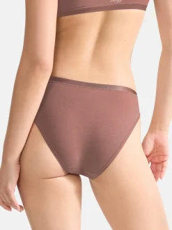 sloggi Damen Mini Slip - 9er Pack GO Daily Cotton in braun
