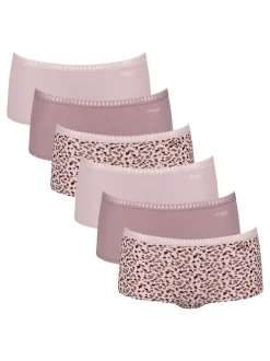 sloggi Damen Panty 6er Pack in rosa