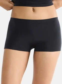 sloggi Damen Short Slip - 4er Pack GO Sense in schwarz