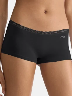 sloggi Damen Short Slip - 9er Pack GO Crush in schwarz