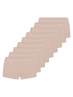 sloggi Damen Short Slip - 9er Pack GO Daily Cotton in beige