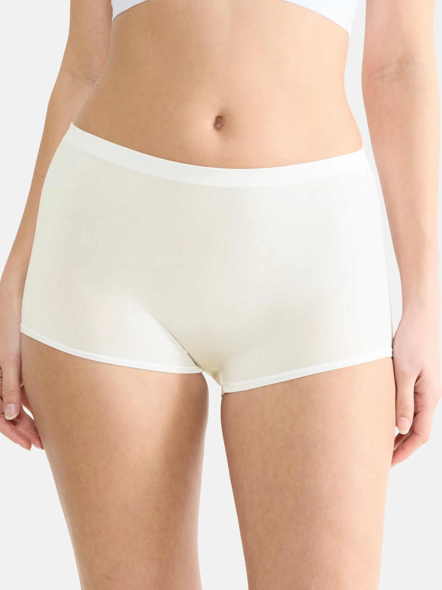 sloggi Damen Short Slip - 4er Pack GO Sense in beige weiß