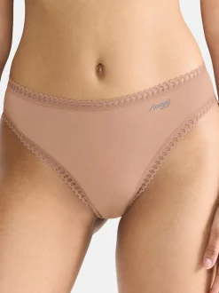 sloggi Damen Slip - 6er Pack GO Crush in braun