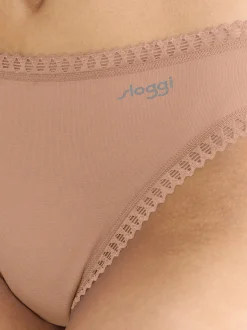 sloggi Damen Slip - 6er Pack GO Crush in braun