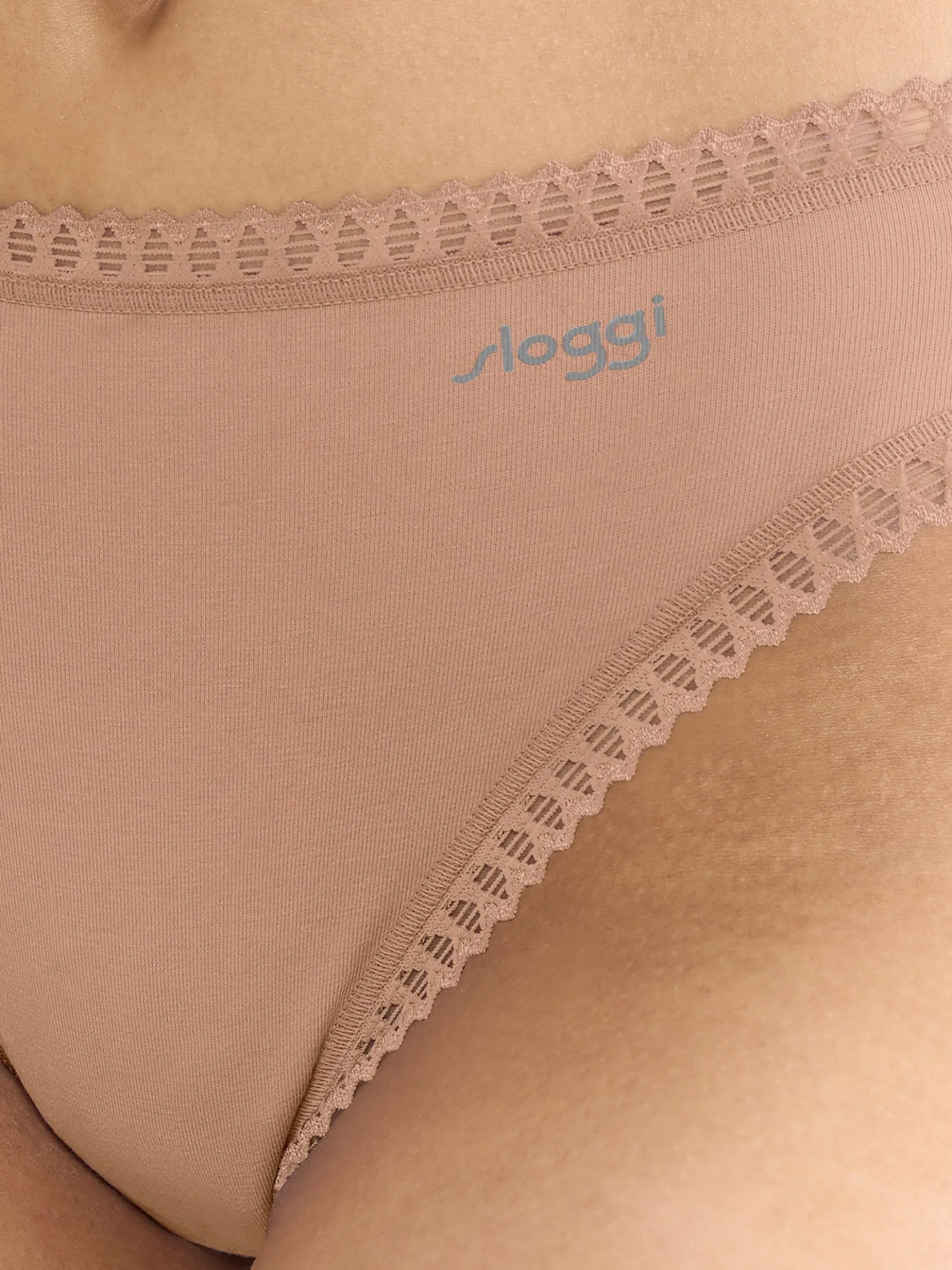 sloggi Damen Slip - 6er Pack GO Crush in braun