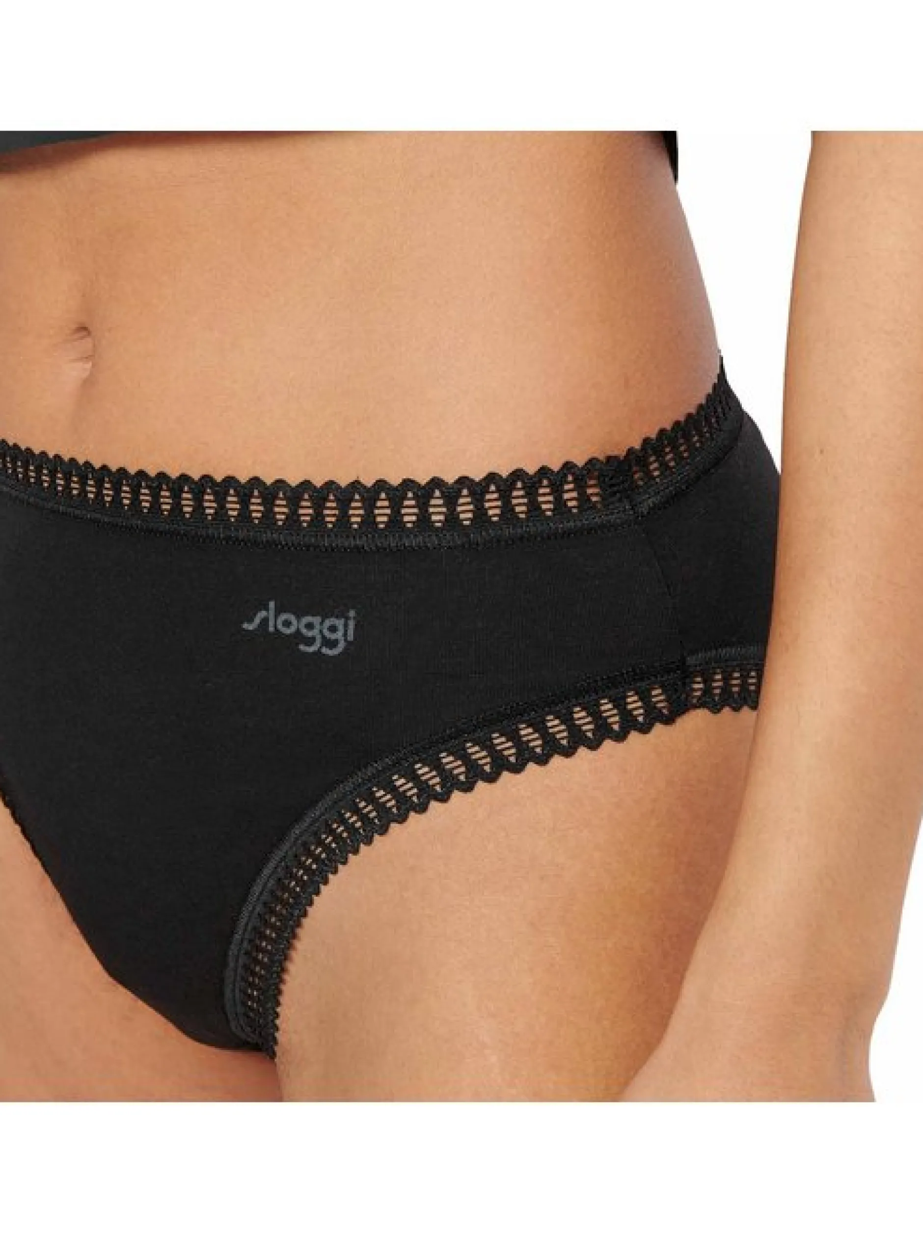 sloggi Damen Slip 6er Pack in mehrfarbig