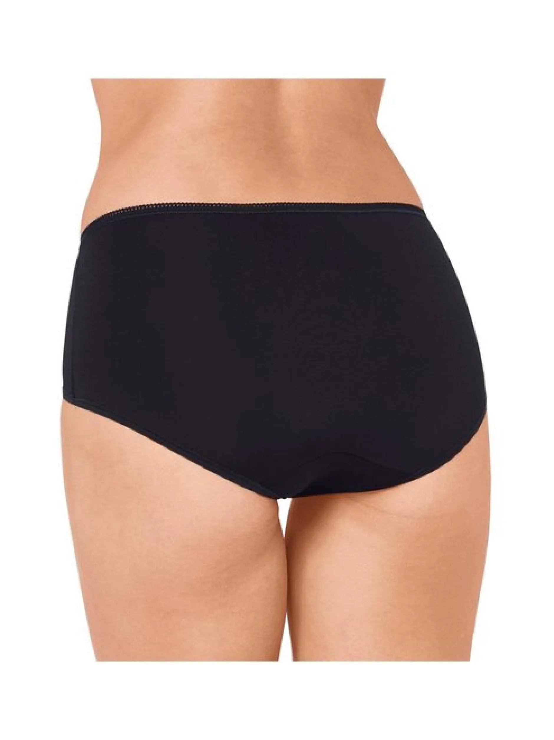 sloggi Damen Slip 6er Pack in schwarz