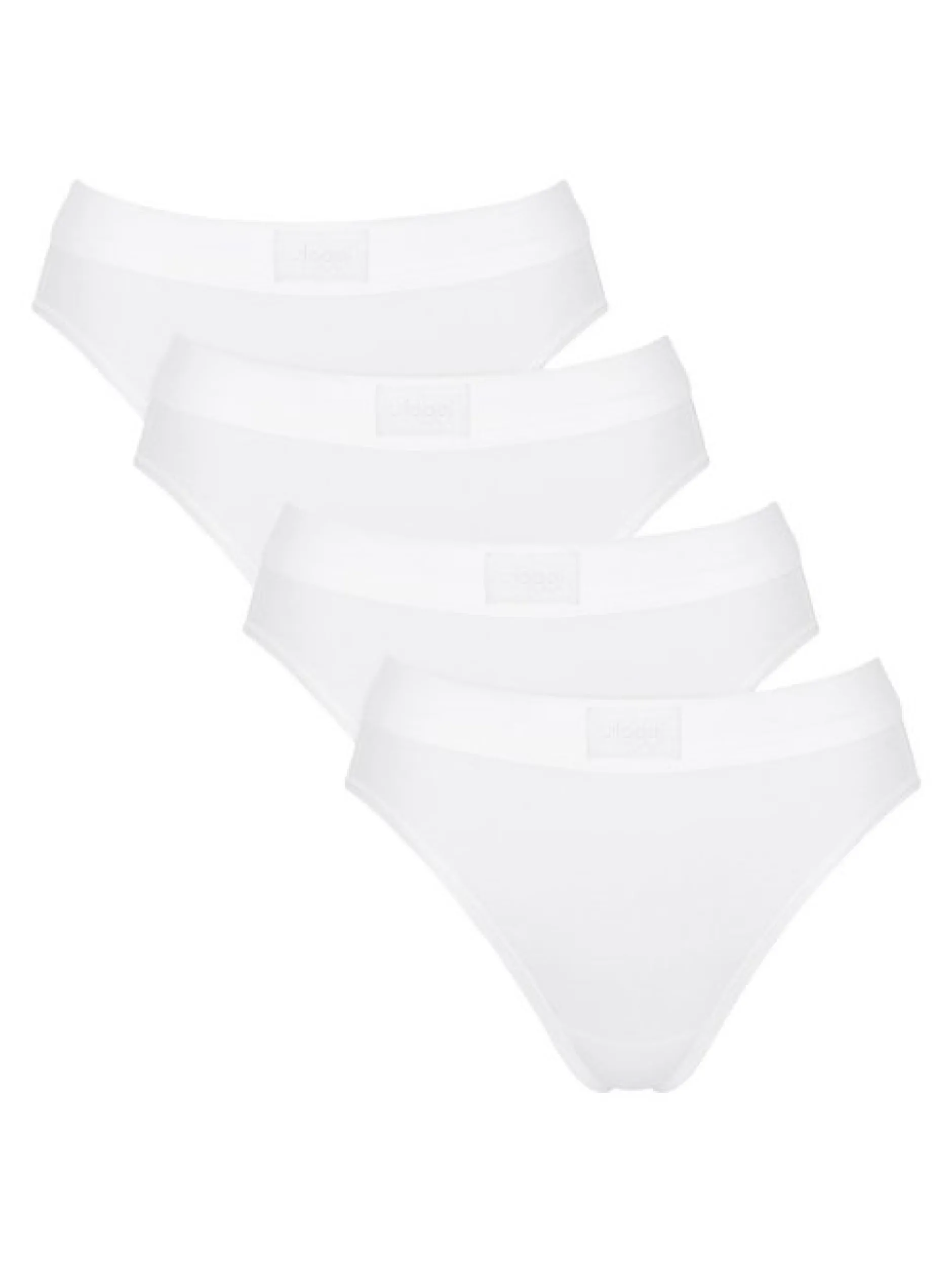 sloggi Damen Slip 4er Pack in weiß