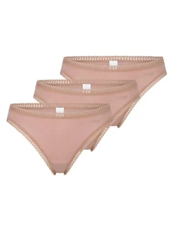 sloggi Damen String - 3er Pack GO Crush in braun