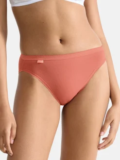 sloggi Damen Tai Slip - 3er Pack Basic+ in orange