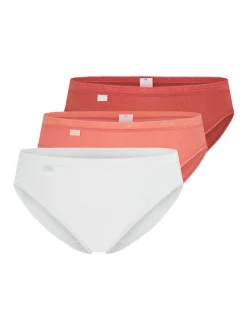 sloggi Damen Tai Slip - 3er Pack Basic+ in orange