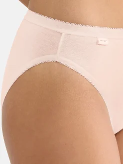 sloggi Damen Tai Slip - 3er Pack Basic+ in rosa