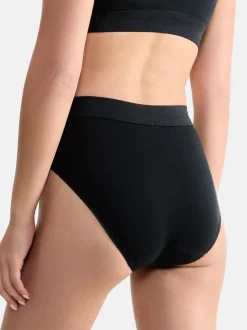 sloggi Damen Tai Slip - 4er Pack Double Comfort T in schwarz