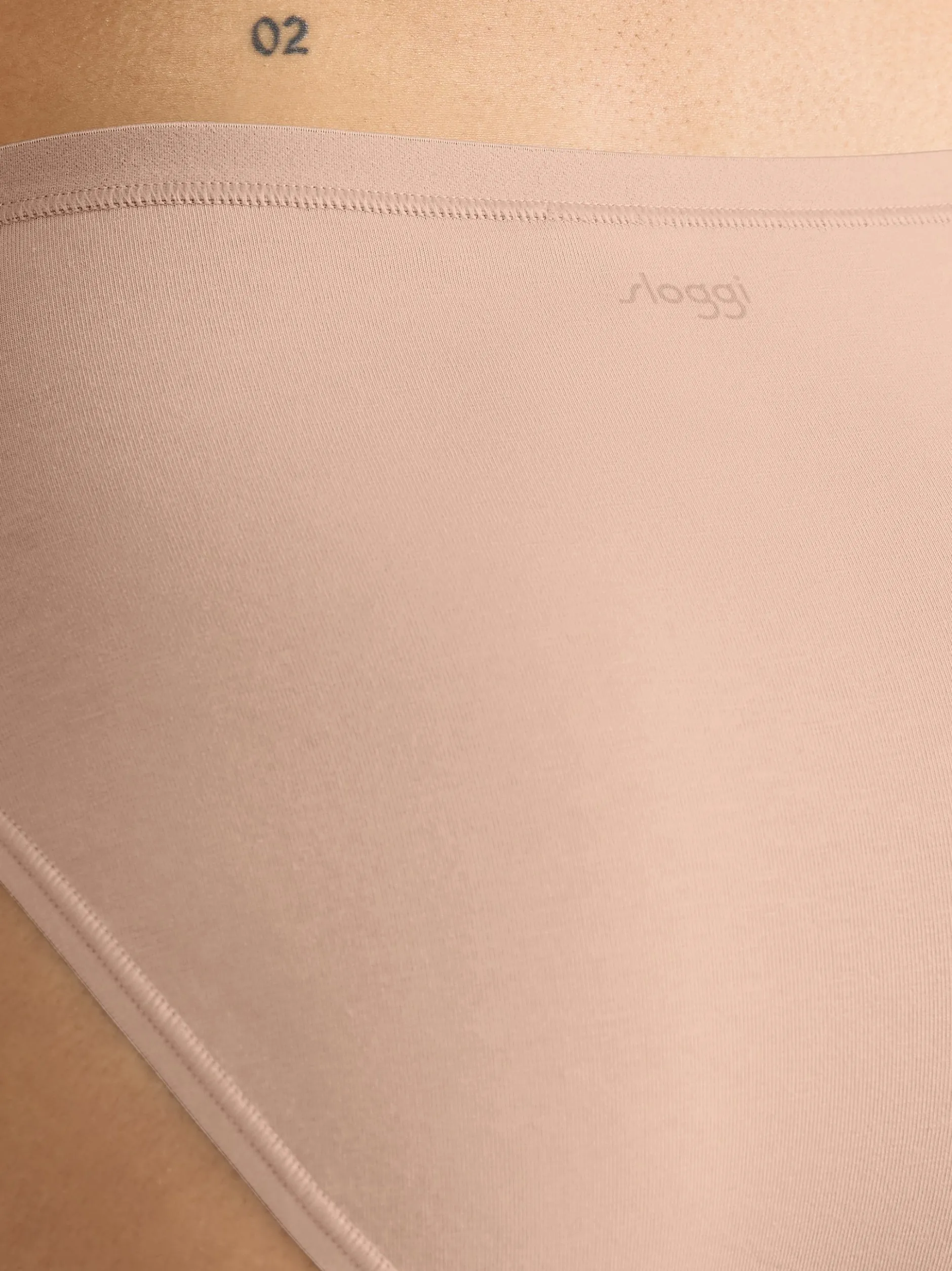 sloggi Damen Tai Slip - 9er Pack GO Daily Cotton in beige