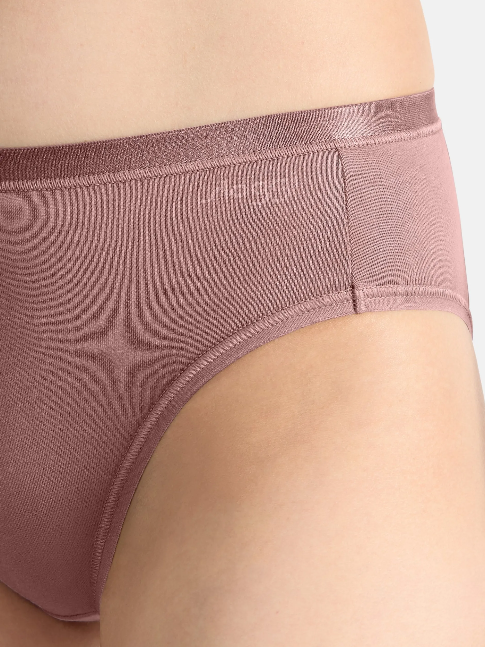 sloggi Damen Tai Slip - 3er Pack GO Daily Cotton in braun