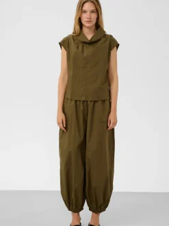 Soaked in Luxury Damen Blusenshirt SLMolopo in khaki
