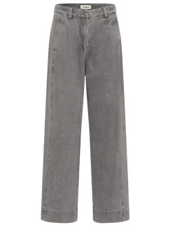 Soaked in Luxury Damen Jeans SLNinnia in hellgrau denim