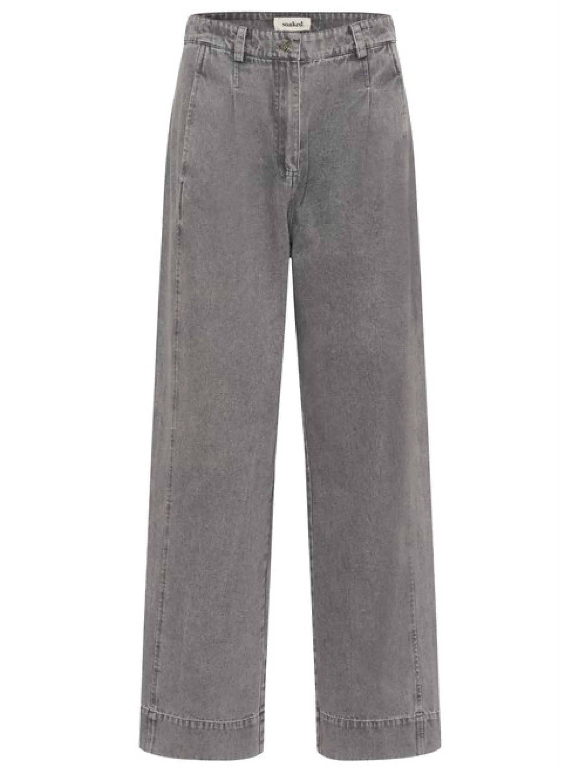 Soaked in Luxury Damen Jeans SLNinnia in hellgrau denim