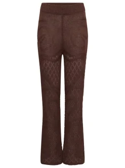 Soaked in Luxury Damen Strickhose SLBarb in braun